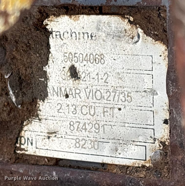 image for item EC8166 Yanmar VI025-6A mini excavator