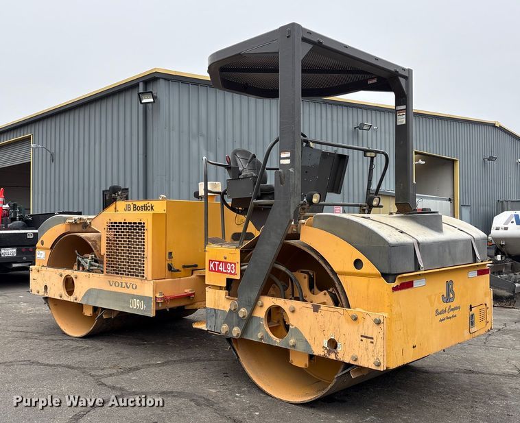 image for item EC8175 2012 Volvo DD9OHF double drum vibratory roller