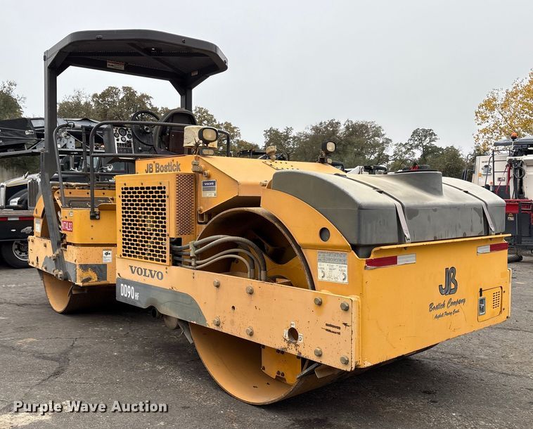 image for item EC8175 2012 Volvo DD9OHF double drum vibratory roller