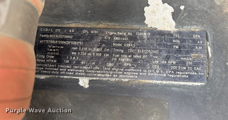 image for item EC8175 2012 Volvo DD9OHF double drum vibratory roller