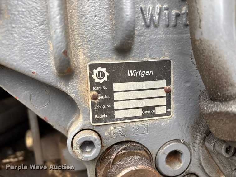 image for item EC8176 2008 Wirtgen W120F milling machine