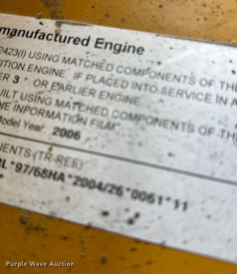 image for item ED2225 2008 Caterpillar 966H wheel loader