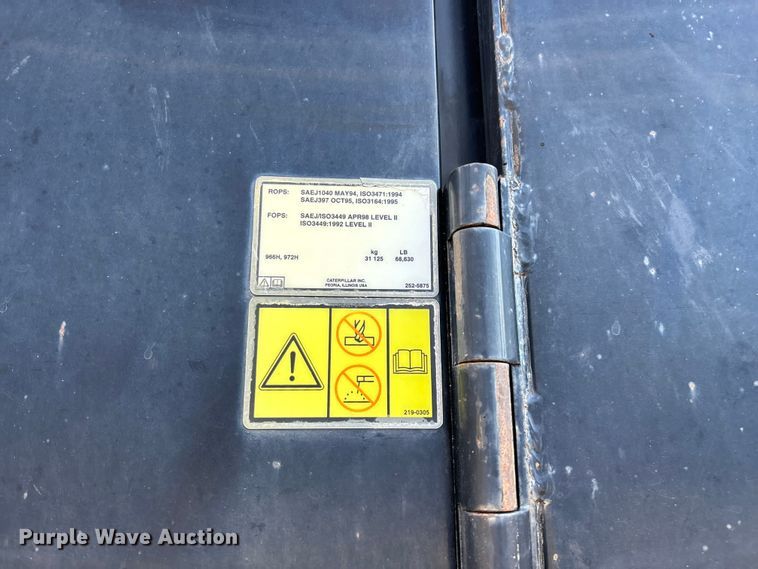 image for item ED2225 2008 Caterpillar 966H wheel loader