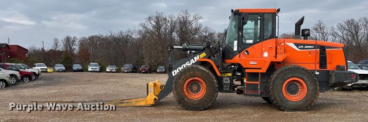 image for item ED2414 2018 Doosan DL280-5 wheel loader