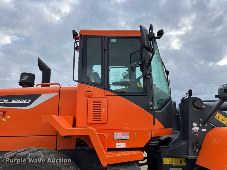image for item ED2414 2018 Doosan DL280-5 wheel loader