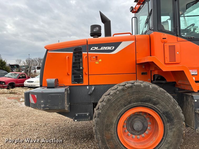 image for item ED2414 2018 Doosan DL280-5 wheel loader