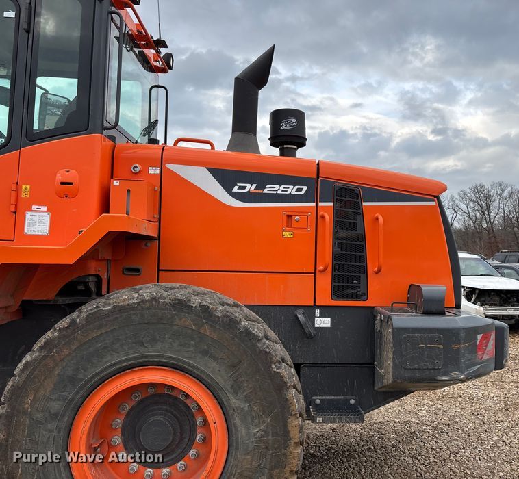 image for item ED2414 2018 Doosan DL280-5 wheel loader