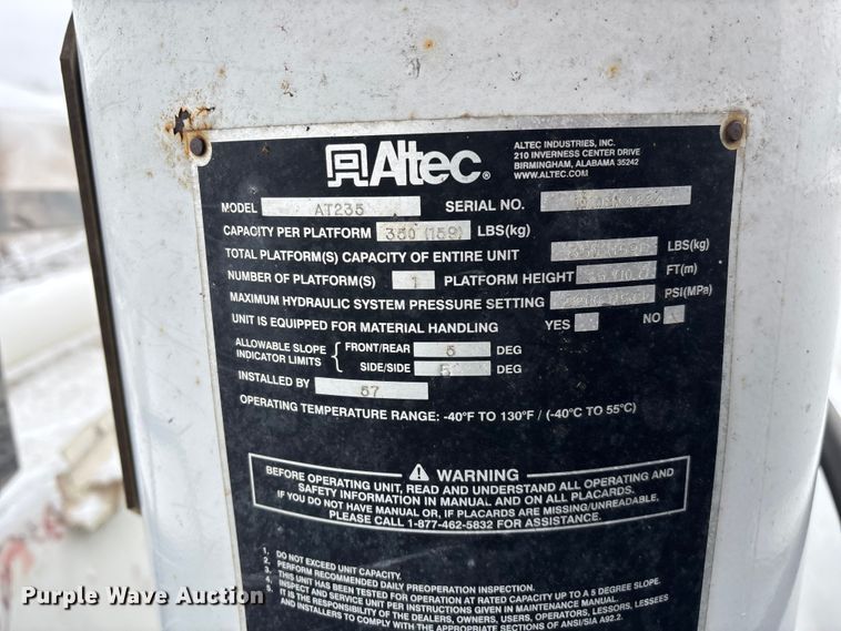 image for item ED2418 2011 Ford F450 Super Duty bucket truck