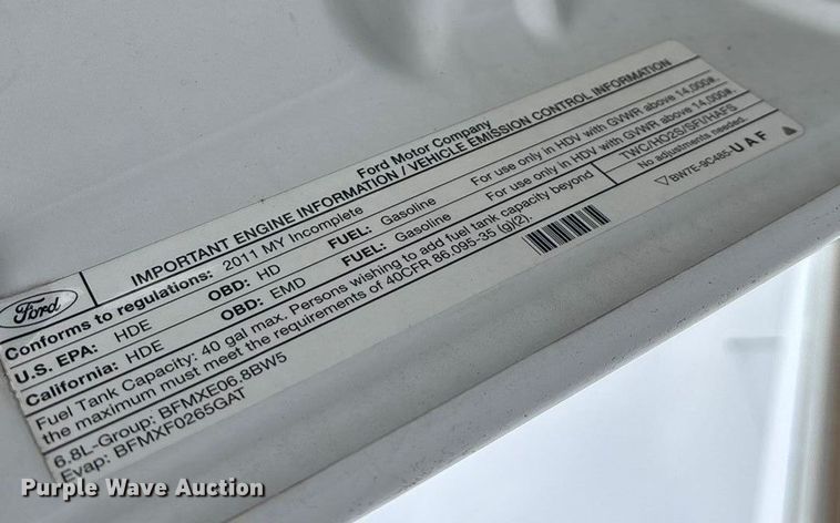 image for item ED2418 2011 Ford F450 Super Duty bucket truck