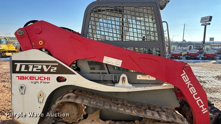 image for item ED2424 Takeuchi TL12V2 tracked skid steer loader
