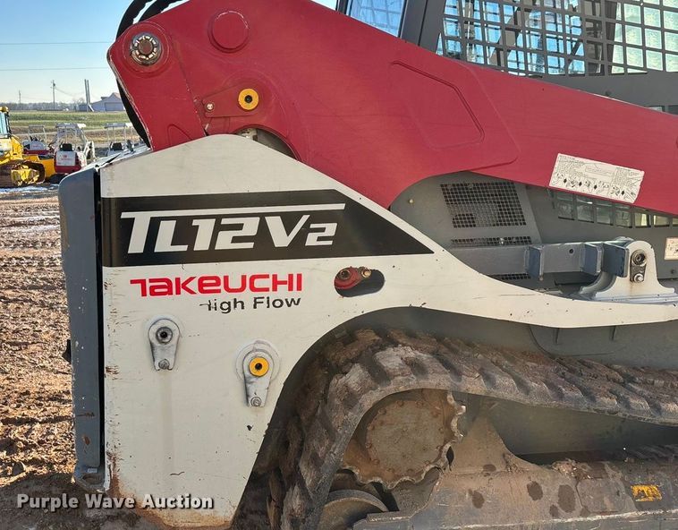 image for item ED2424 Takeuchi TL12V2 tracked skid steer loader