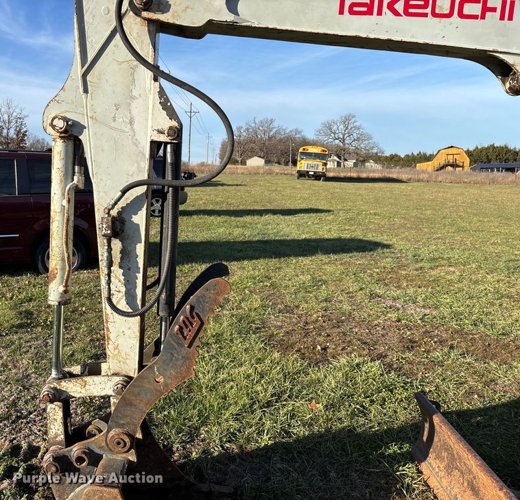 image for item ED2438 2005 Takeuchi TB135 mini excavator