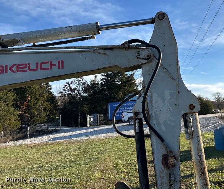 image for item ED2438 2005 Takeuchi TB135 mini excavator