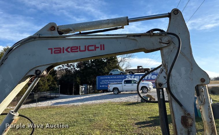 image for item ED2438 2005 Takeuchi TB135 mini excavator