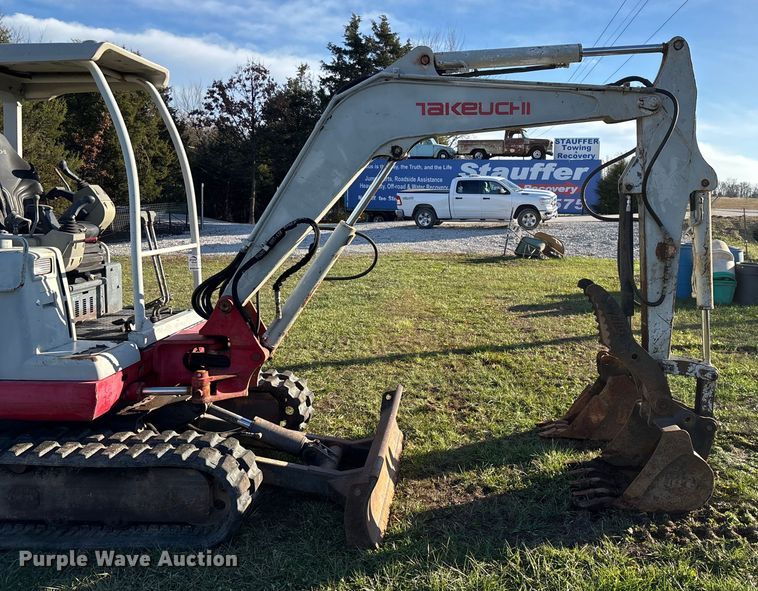 image for item ED2438 2005 Takeuchi TB135 mini excavator