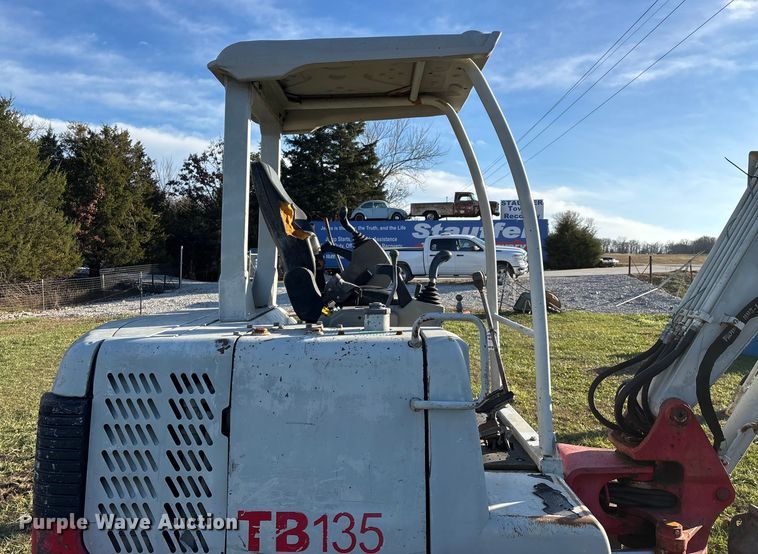 image for item ED2438 2005 Takeuchi TB135 mini excavator