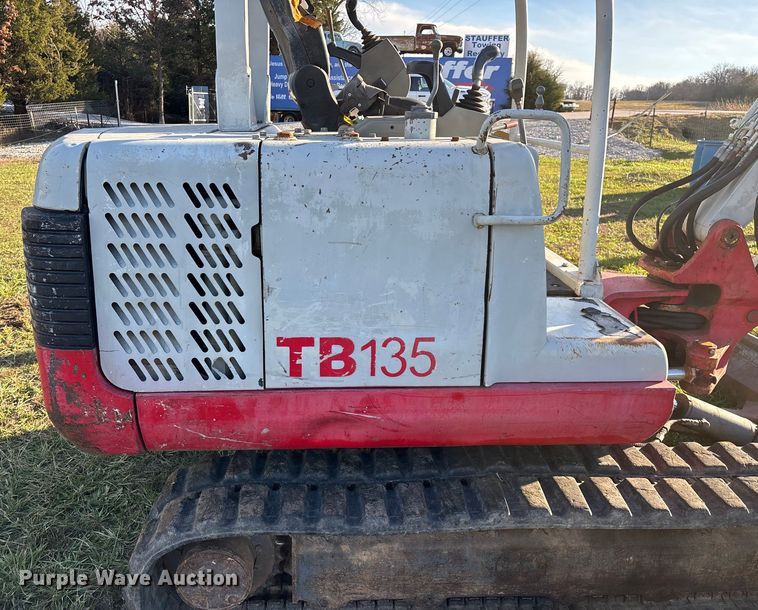 image for item ED2438 2005 Takeuchi TB135 mini excavator