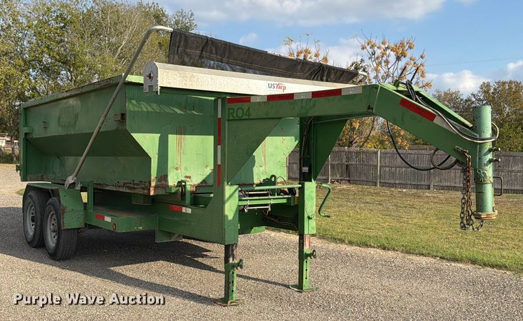 image for item ED5028 2016 Texas Pride R071214KGN roll-off container trailer