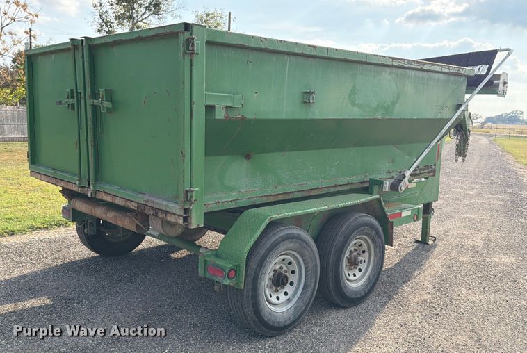 image for item ED5028 2016 Texas Pride R071214KGN roll-off container trailer