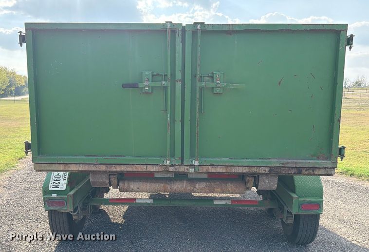 image for item ED5028 2016 Texas Pride R071214KGN roll-off container trailer