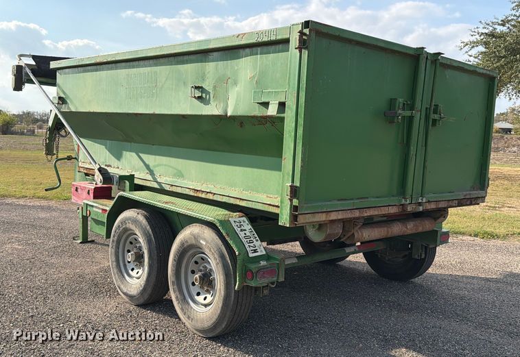 image for item ED5028 2016 Texas Pride R071214KGN roll-off container trailer