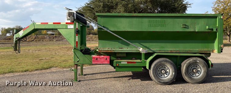 image for item ED5028 2016 Texas Pride R071214KGN roll-off container trailer