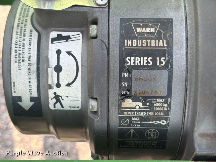 image for item ED5028 2016 Texas Pride R071214KGN roll-off container trailer