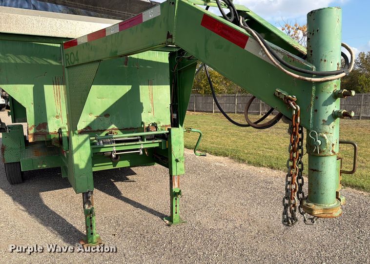 image for item ED5028 2016 Texas Pride R071214KGN roll-off container trailer