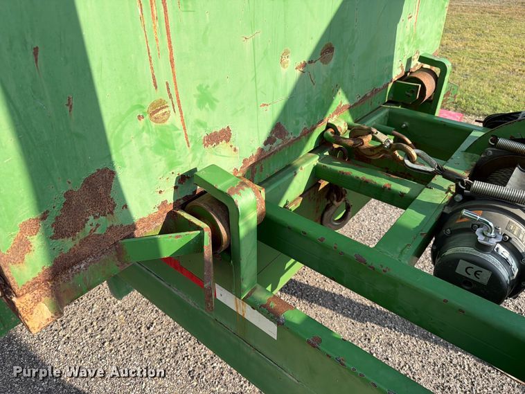 image for item ED5028 2016 Texas Pride R071214KGN roll-off container trailer