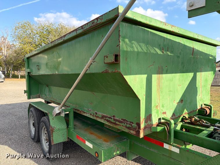 image for item ED5028 2016 Texas Pride R071214KGN roll-off container trailer