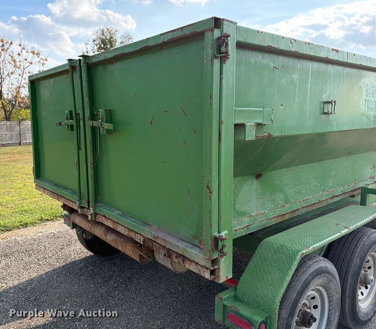 image for item ED5028 2016 Texas Pride R071214KGN roll-off container trailer
