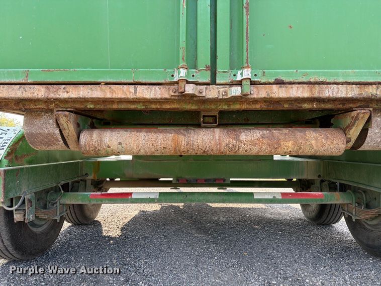 image for item ED5028 2016 Texas Pride R071214KGN roll-off container trailer
