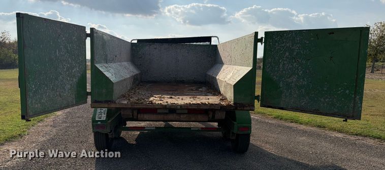 image for item ED5028 2016 Texas Pride R071214KGN roll-off container trailer