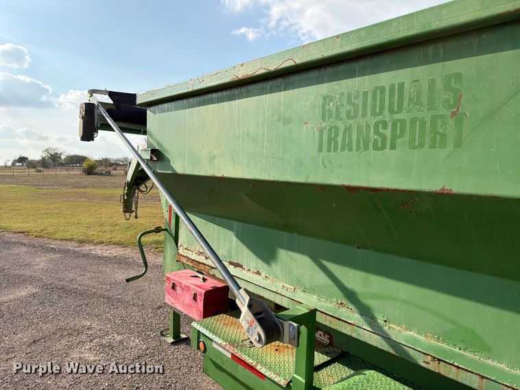 image for item ED5028 2016 Texas Pride R071214KGN roll-off container trailer