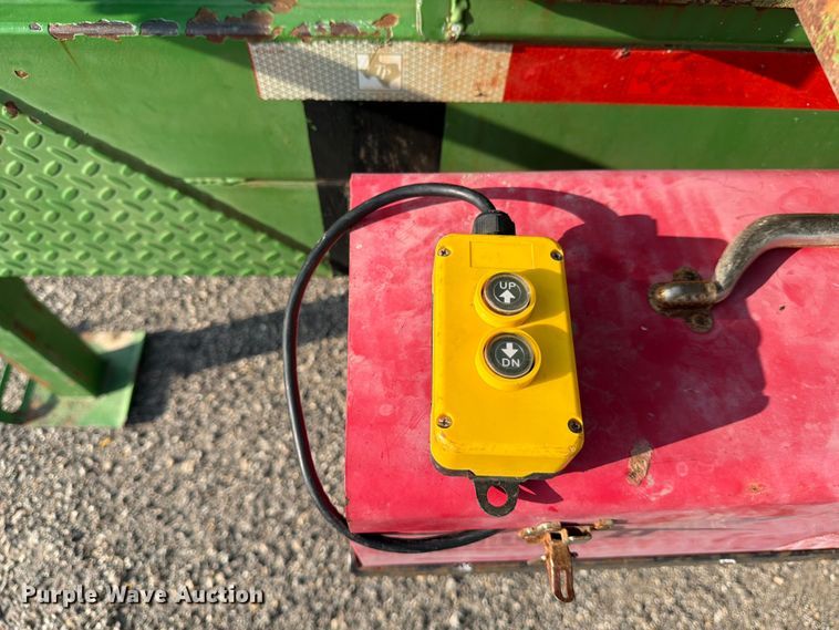 image for item ED5028 2016 Texas Pride R071214KGN roll-off container trailer