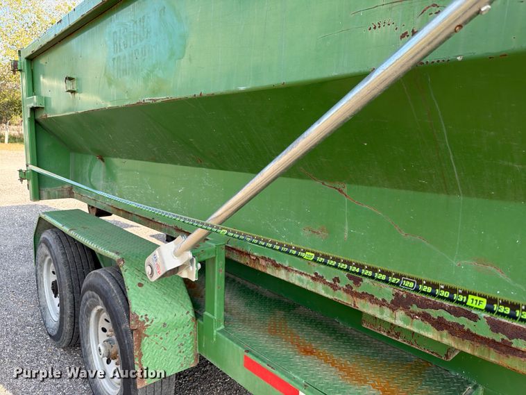 image for item ED5028 2016 Texas Pride R071214KGN roll-off container trailer