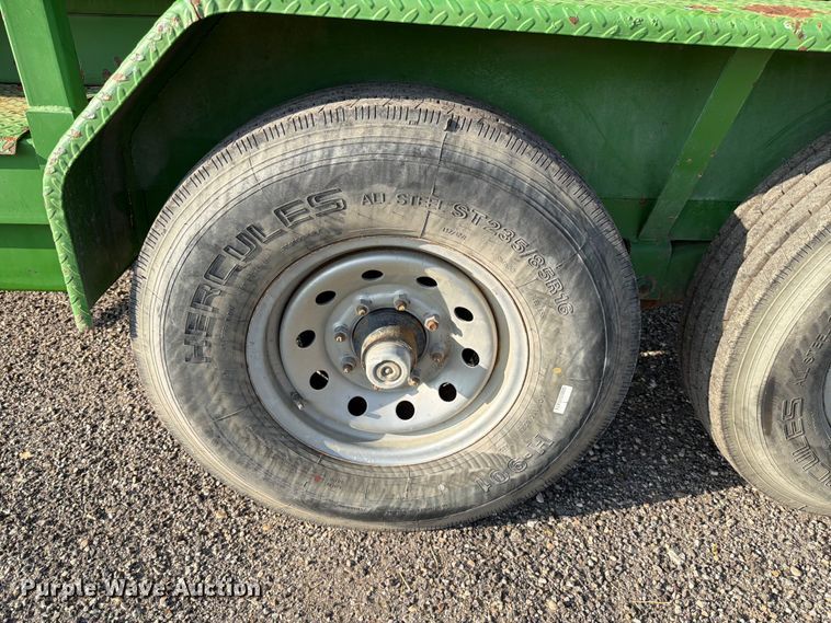 image for item ED5028 2016 Texas Pride R071214KGN roll-off container trailer