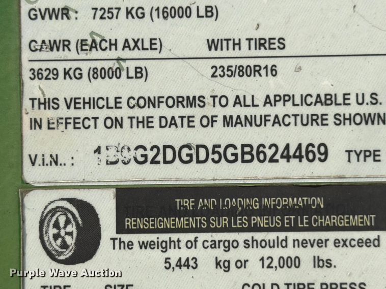 image for item ED5028 2016 Texas Pride R071214KGN roll-off container trailer