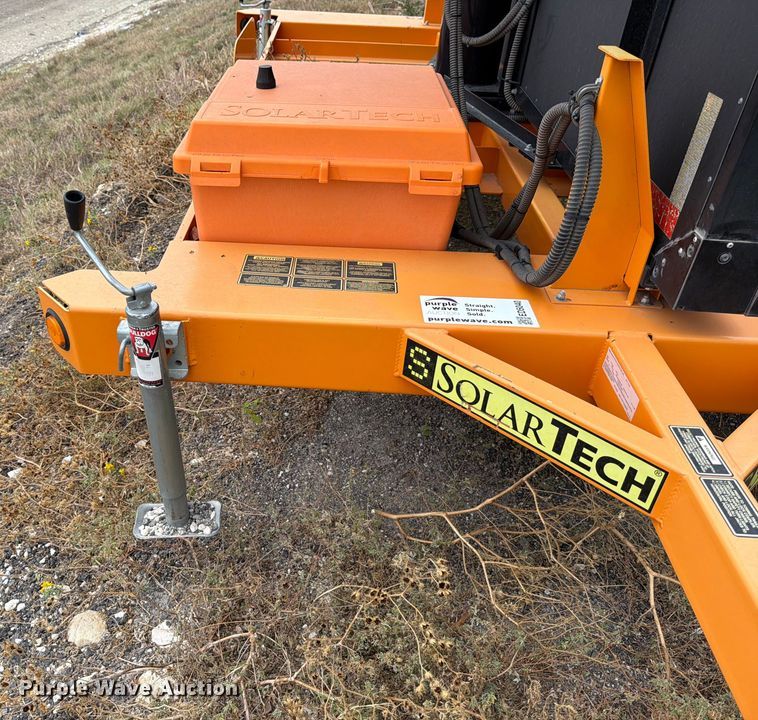 image for item ED5040 2021 Solar Tech Silent Messenger message board trailer