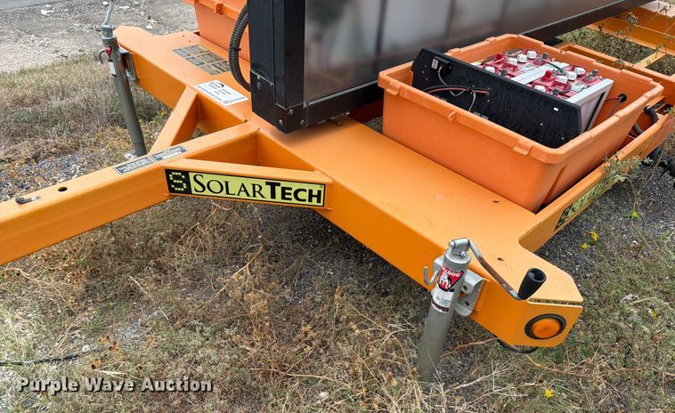 image for item ED5040 2021 Solar Tech Silent Messenger message board trailer