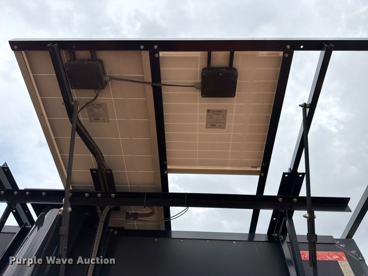 image for item ED5040 2021 Solar Tech Silent Messenger message board trailer