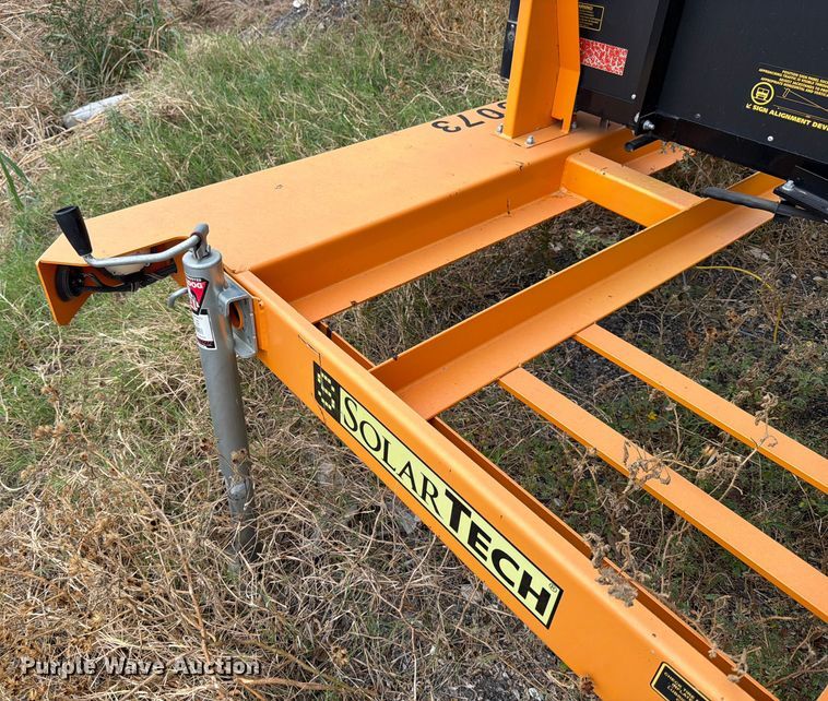 image for item ED5040 2021 Solar Tech Silent Messenger message board trailer