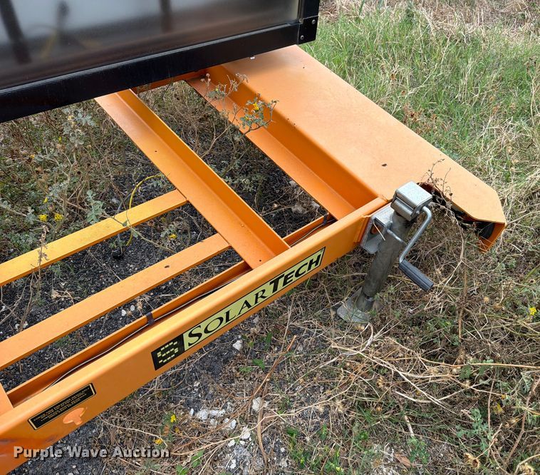 image for item ED5040 2021 Solar Tech Silent Messenger message board trailer