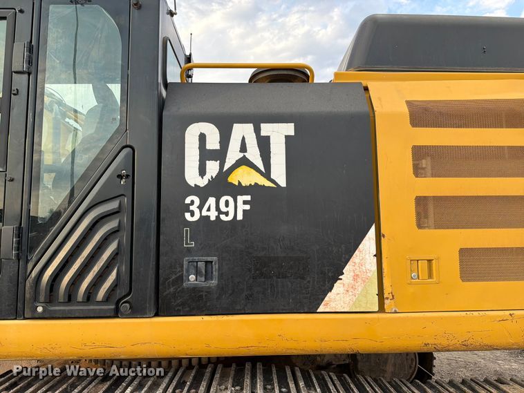image for item ED5045 2016 Caterpillar 349F L excavator