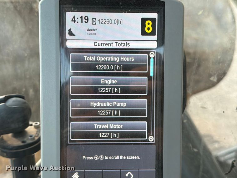 image for item ED5045 2016 Caterpillar 349F L excavator