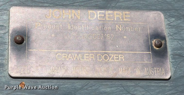 image for item ED5050 2004 John Deere 1050C dozer