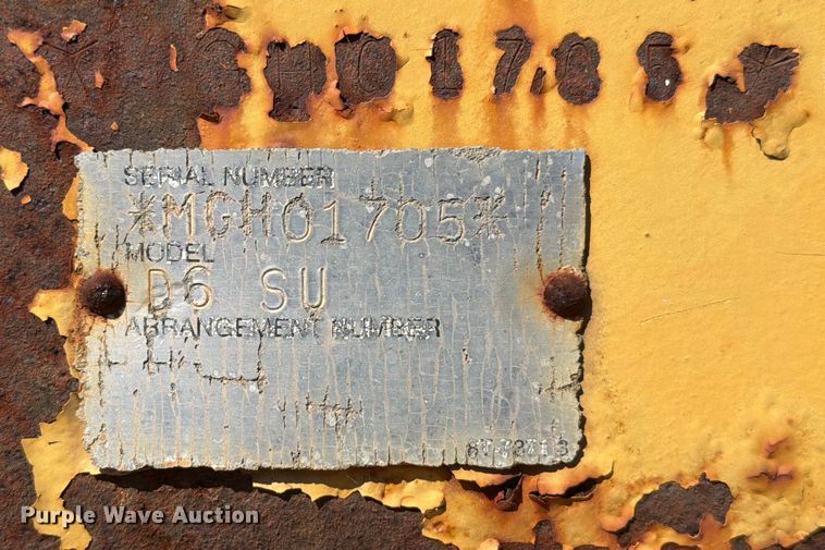 image for item ED5051 Caterpillar D6 SU dozer blade