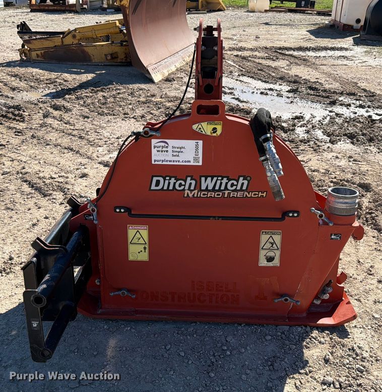 image for item ED5054 2018 Ditch Witch MicroTrench trencher