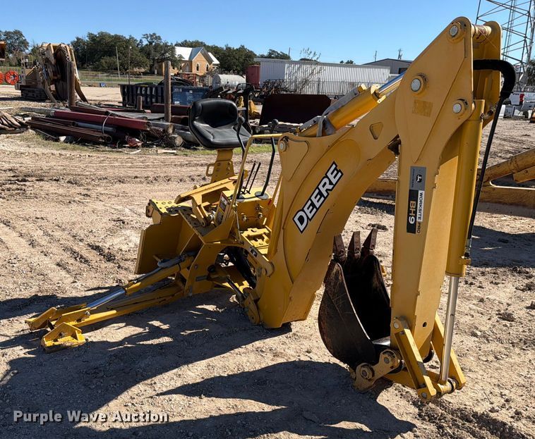 image for item ED5056 John Deere BH09 skid steer backhoe