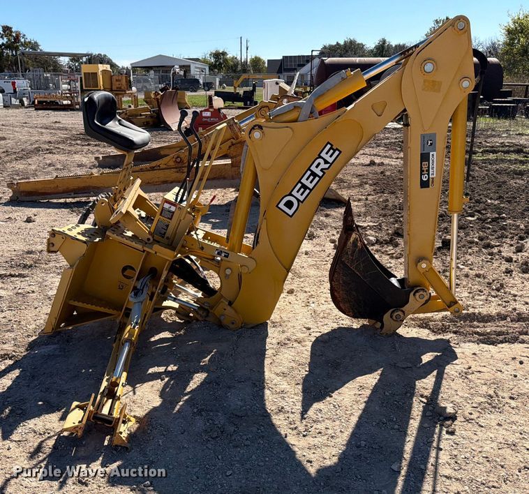 image for item ED5056 John Deere BH09 skid steer backhoe
